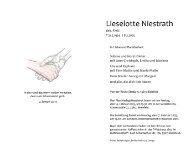 eine Anzeige